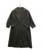 muller of yoshiokuboミュラーオブヨシオクボ）の古着「Herringbone Long Coat」｜グレー