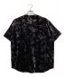 Supreme (シュプリーム) Floral Velour Baseball Jersey ブラック サイズ:M：35000円