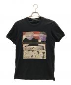 DOLCE & GABBANAドルチェ＆ガッバーナ）の古着「アートプリントTシャツ」｜ネイビー