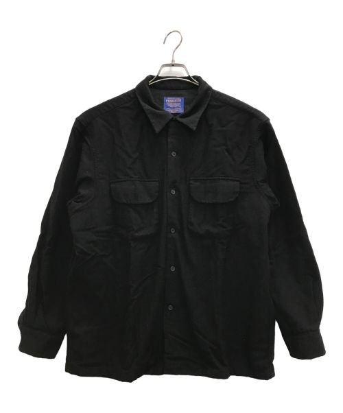 PENDLETON（ペンドルトン）PENDLETON (ペンドルトン) ウールシャツ ブラック サイズ:Lの古着・服飾アイテム