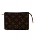 LOUIS VUITTON (ルイ ヴィトン) ポッシュトワレット15 ブラウン：18000円