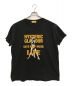 Hysteric Glamour（ヒステリックグラマー）の古着「KEEP MUSIC オーバーサイズTシャツ」｜ブラック