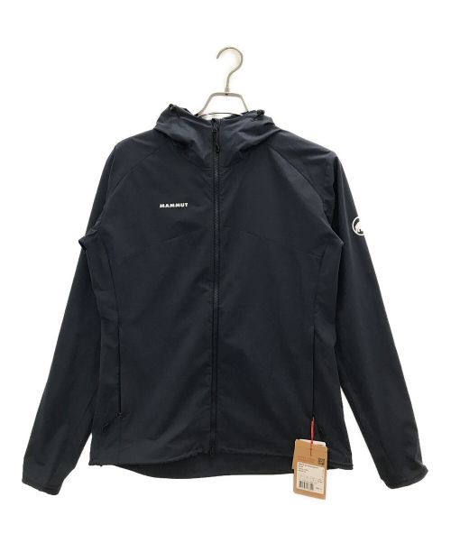 MAMMUT（マムート）MAMMUT (マムート) ソフトシェル フーデッド ジャケット ネイビー サイズ:ASIA XLの古着・服飾アイテム