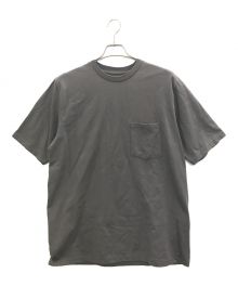 Graphpaper（グラフペーパー）の古着「S/S Pocket Tee」｜グレー