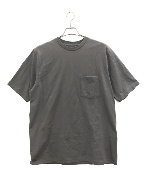 Graphpaper（グラフペーパー）Graphpaper (グラフペーパー) S/S Pocket Tee グレー サイズ:3の古着・服飾アイテム