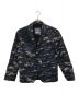 Barbour（バブアー）の古着「WAVE PRINT LAPEL JACKET」｜ネイビー