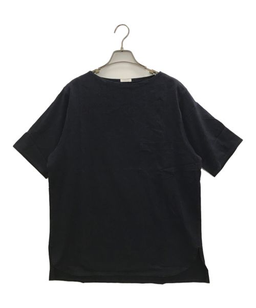 COMOLI（コモリ）COMOLI (コモリ) ボートネックポケットTシャツ ネイビー サイズ:1 未使用品の古着・服飾アイテム