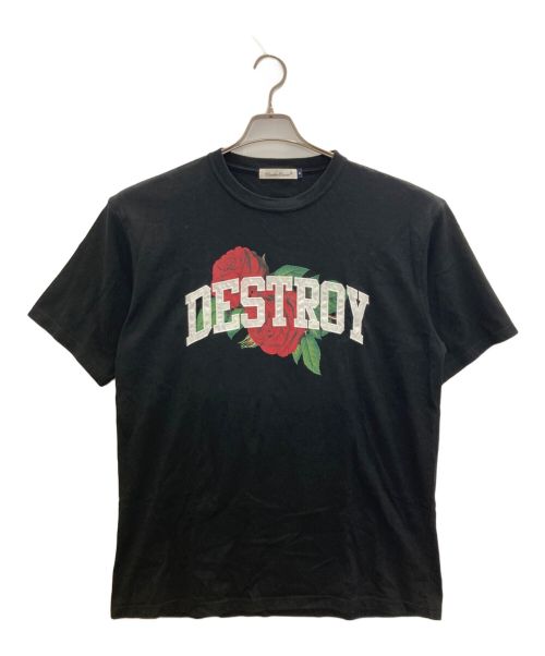 UNDERCOVER（アンダーカバー）UNDERCOVER (アンダーカバー) TEE ROSE DESTROY ブラック サイズ:4の古着・服飾アイテム