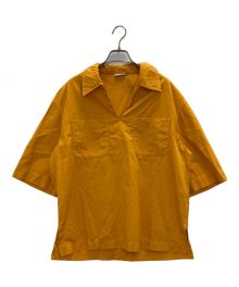 DRIES VAN NOTEN（ドリスヴァンノッテン）の古着「スキッパーシャツ」｜イエロー