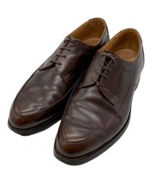 Crockett & Jones（クロケット＆ジョーンズ）の古着「Uチップシューズ」｜ブラウン