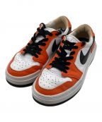 NIKEナイキ）の古着「AIR JORDAN1 ELEVATE LOW SE W」｜オレンジ×ホワイト