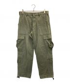 stussyステューシー）の古着「Surplus Cargo Pants カーゴパンツ」｜グリーン