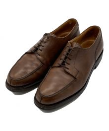 Crockett & Jones（クロケット＆ジョーンズ）の古着「Uチップシューズ」｜ブラウン