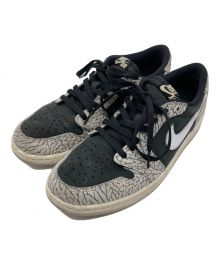 NIKE（ナイキ）の古着「Air Jordan 1 Retro Low OG "Black Cement" ローカットスニーカー」｜ブラック