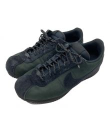 NIKE（ナイキ）の古着「W CORTEZ PRM ”Triple Black” ローカットスニーカー」｜ブラック