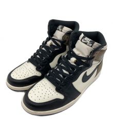 NIKE（ナイキ）の古着「Air Jordan 1 High OG "Sail/Dark Mocha/Black" ハイカットスニーカー」｜ホワイト×ブラウン