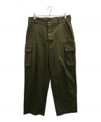 FDLTエフディーエルティー）の古着「MILITARY TWILL CARGO PANTS」｜カーキ