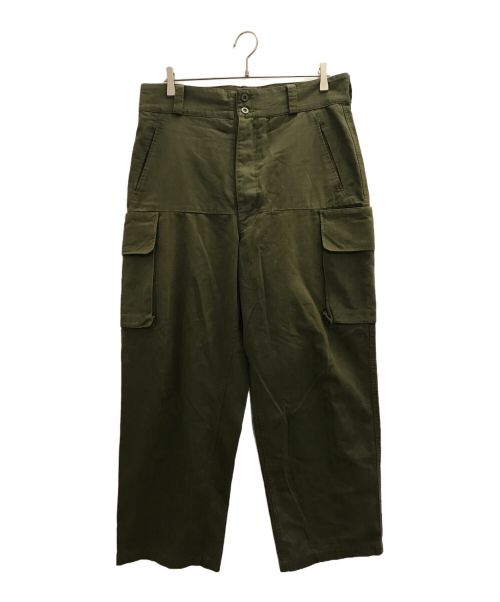 FDLT（エフディーエルティー）FDLT (エフディーエルティー) MILITARY TWILL CARGO PANTS カーキ サイズ:Lの古着・服飾アイテム