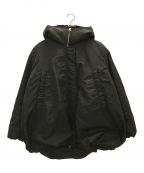 CLANEクラネ）の古着「BALLOON DESIGN HOODED N3B」｜ブラック