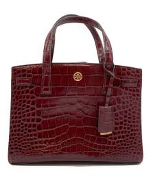 TORY BURCH（トリーバーチ）の古着「ロビンソン ウォーカー トートバッグ」｜レッド