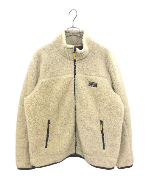 L.L.Bean（エルエルビーン）L.L.Bean (エルエルビーン) フリースジャケット ベージュ サイズ:Lの古着・服飾アイテム