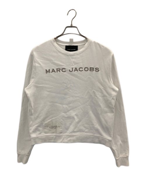 MARC JACOBS（マークジェイコブス）MARC JACOBS (マークジェイコブス) ロゴスウェット ホワイト サイズ:Sの古着・服飾アイテム