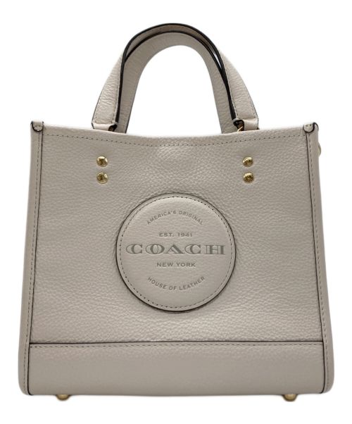 COACH（コーチ）COACH (コーチ) 2WAYバッグ ホワイトの古着・服飾アイテム