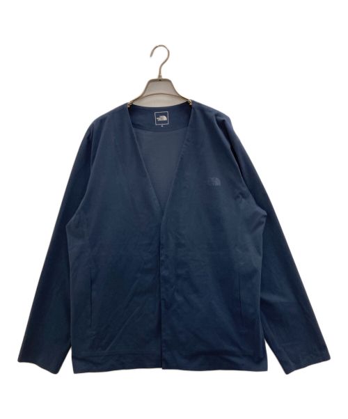 THE NORTH FACE（ザ ノース フェイス）THE NORTH FACE (ザ ノース フェイス) テックラウンジカーディガン Tech Lounge Cardigan ネイビー サイズ:XLの古着・服飾アイテム