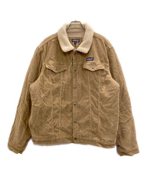 Patagonia（パタゴニア）Patagonia (パタゴニア) パイル・ラインド・トラッカー・ジャケット ブラウン サイズ:Ｌの古着・服飾アイテム