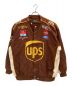 Chase authentics（チェイスオーセンティック）の古着「Ups レーシングジャケット」｜ブラウン