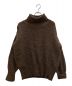 Oldderby Knitwear（オールドダービーニットウェア）の古着「タートルネックニット」｜ブラウン