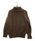 Oldderby Knitwear (オールドダービーニットウェア) タートルネックニット ブラウン サイズ:40：5000円