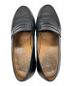 中古・古着 J.M.WESTON (ジェイエムウエストン) 180 SIGNATURE LOAFER レザーローファー ブラック サイズ:5/D：45000円