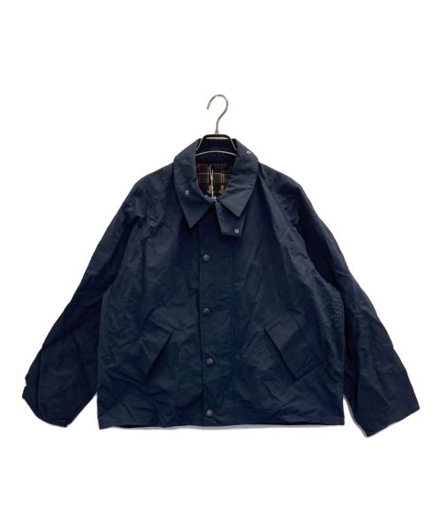 Barbour（バブアー）Barbour (バブアー) リップストップ ナイロン ショートレングス ブルゾン ネイビー サイズ:34の古着・服飾アイテム