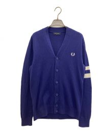 FRED PERRY（フレッドペリー）の古着「カーディガン」｜ネイビー