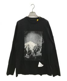 MONCLER GENIUS×and wander（モンクレール ジーニアス×アンドワンダー）の古着「MAGLIA T-SHIRT」｜ブラック