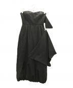 tibiティビ）の古着「Half Shawl Bustier Dress」