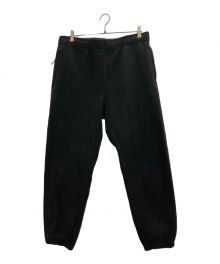 ENNOY（エンノイ）の古着「CITY FLEECE PANTS フリース パンツ」｜ブラック