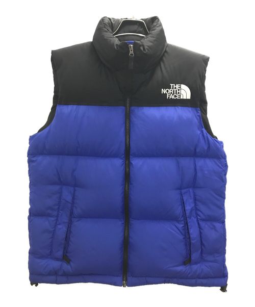 THE NORTH FACE（ザ ノース フェイス）THE NORTH FACE (ザ ノース フェイス) ヌプシベスト ブルー サイズ:Ｌの古着・服飾アイテム