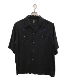 Needles（ニードルズ）の古着「S/S COWBOY ONE-UP SHIRT」｜ネイビー