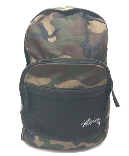 stussy（ステューシー）stussy (ステューシー) リュック グリーンの古着・服飾アイテム