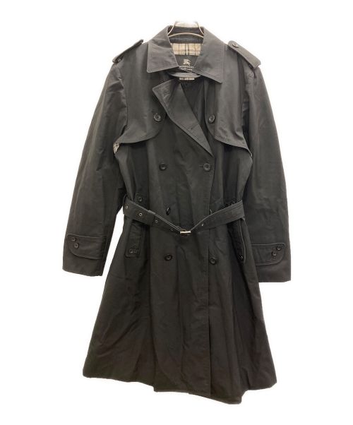 BURBERRY BLACK LABEL（バーバリーブラックレーベル）BURBERRY BLACK LABEL (バーバリーブラックレーベル) トレンチコート ブラック サイズ:Lの古着・服飾アイテム