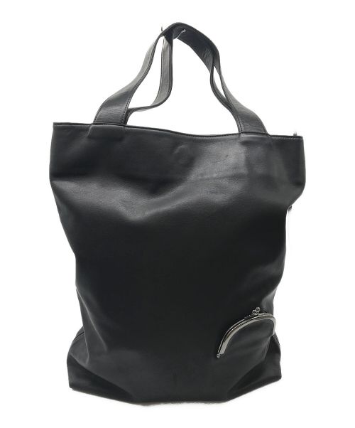 discord Yohji Yamamoto（ディスコード ヨウジヤマモト）discord Yohji Yamamoto (ディスコード ヨウジヤマモト) CLASP TOTE L ブラックの古着・服飾アイテム