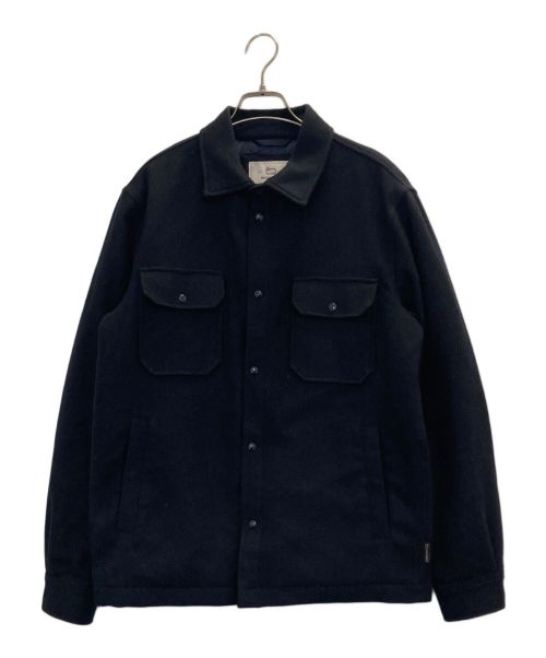 WOOLRICH（ウールリッチ）WOOLRICH (ウールリッチ) ALASKAN WL OVERSHIRT ネイビー サイズ:Ｍの古着・服飾アイテム