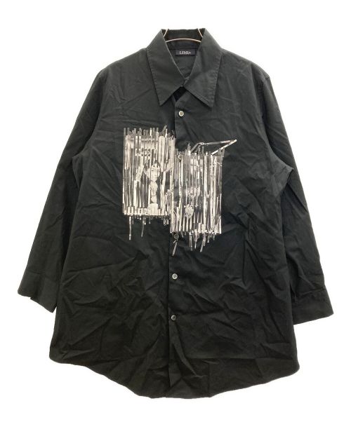 LIMI feu（リミフゥ）LIMI feu (リミフゥ) 河村康輔 PHOTO COLLAGE PRINT SHIRT ブラック サイズ:2の古着・服飾アイテム