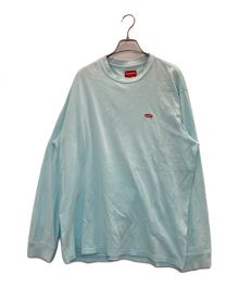 SUPREME（シュプリーム）の古着「スモールロゴL/STシャツ」｜スカイブルー