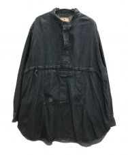 snow peak (スノーピーク) TAKIBI Light Denim Utility Pullover インディゴ サイズ:XL