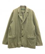 CASEY CASEYケーシーケーシー）の古着「PAPER/VESTE K ジャケット」｜グリーン