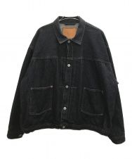 KAPTAIN SUNSHINE (キャプテンサンシャイン) Denim Tracker 2P Jacket デニムトラッカー２ポケットジャケット 13.5oz インディゴ サイズ:38