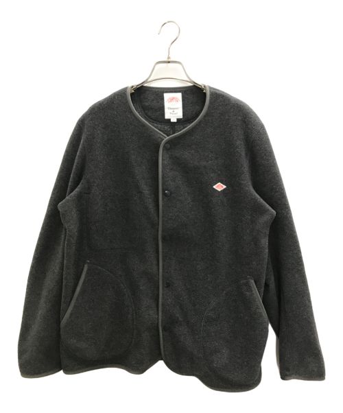 DANTON（ダントン）DANTON (ダントン) FLEECE COLLARLESS JACKET グレー サイズ:40の古着・服飾アイテム